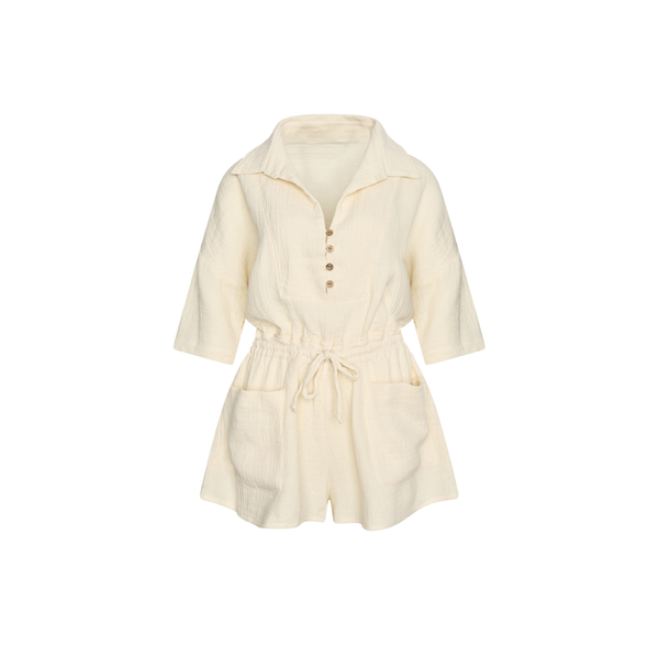 Nusa Jumpsuit | Gebroken Wit