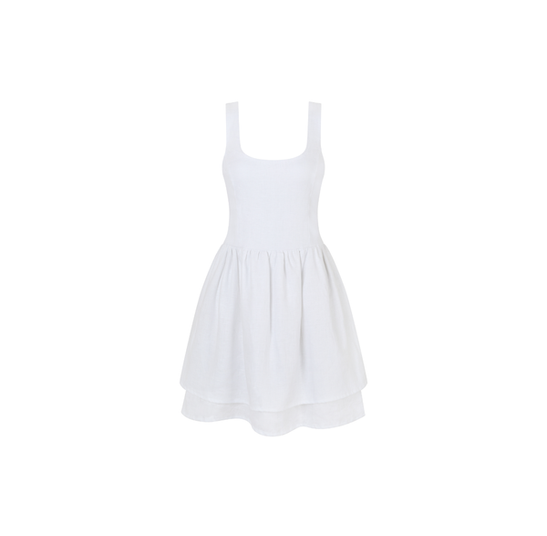 Samson Mini Dress | White