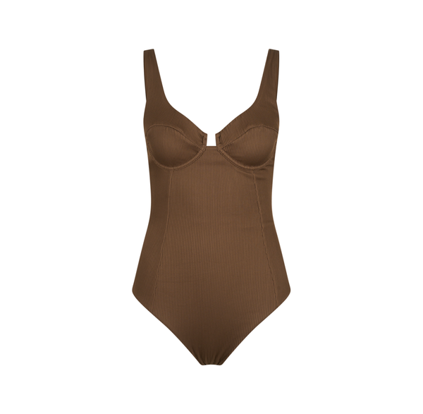 Alon Swimsuit | Brown