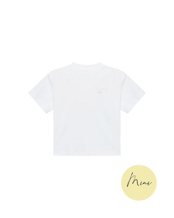 Lucca Tee | Stripe white