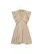 Sole Ruffle Dress | Beige