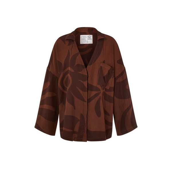 Pianemo shirt | Brown