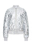Cindy Bomber Jacket | Silver