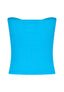 Twist Tube Top | Ocean Blue