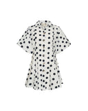 Bella Short Dress | Polka dot