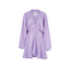 Luna Puff Dress | Lilac