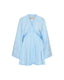 Luna Puff Dress | Light Blue