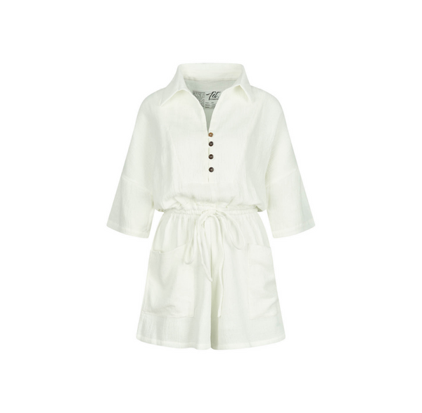 Nusa Jumpsuit | Weiß