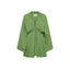 Luna Puff Dress | Green
