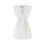 Sole Ruffle Dress | White