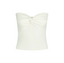 Twist Tube Top | White