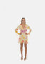 Frangipani dress | Floral Yellow