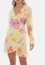 Frangipani dress | Floral Yellow