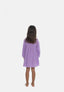 Luna puff dress mini | Lilac