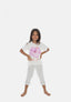 Heliconia pants mini | White
