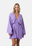 Luna Puff Dress | Lilac