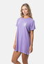 Sonrisa T-shirtjurk | Lila