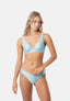 Blauwe Ivy Bikinitop | Multi