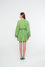 Luna Puff Dress | Green