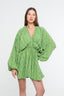 Luna Puff Dress | Green