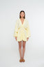 Luna Puff Dress | Light Yellow