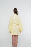 Luna Puff Dress | Light Yellow