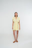 Sole Ruffle Dress | Light Yellow