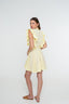 Sole Ruffle Dress | Light Yellow
