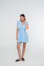 Sole Ruffle Dress | Light Blue