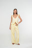 Ivy Ruffle Pants | Light Yellow