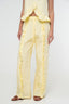 Ivy Ruffle Pants | Light Yellow