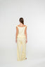 Ivy Ruffle Pants | Light Yellow