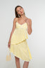 Satin Top | Butter yellow