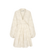 Floral Luna Puff dress | Tropical Beige