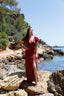 Soleil Maxi Dress | Red Wine