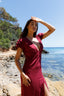 Soleil Maxi Dress | Red Wine