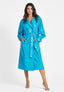 Christy Trench Coat | Ocean Blue