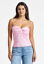 Twist Tube Top | Pink