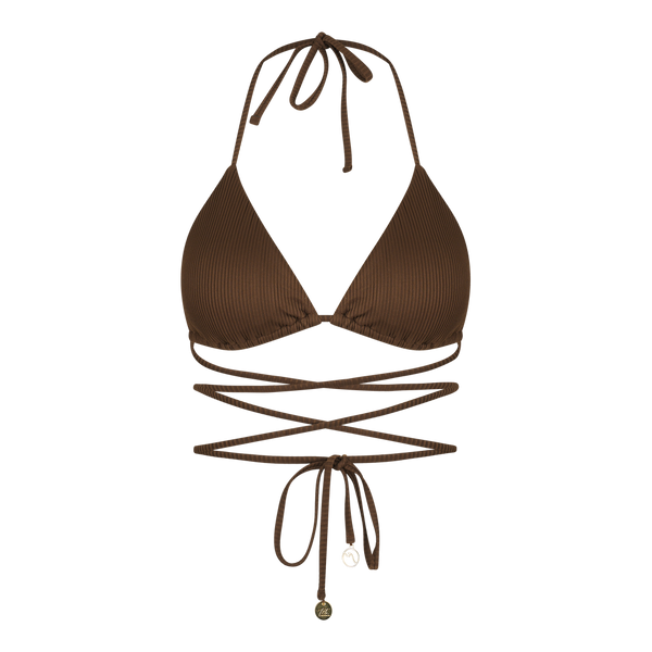 Sedna Bikini-Oberteil | Braun