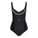 Sophie bathingsuit | Black/White