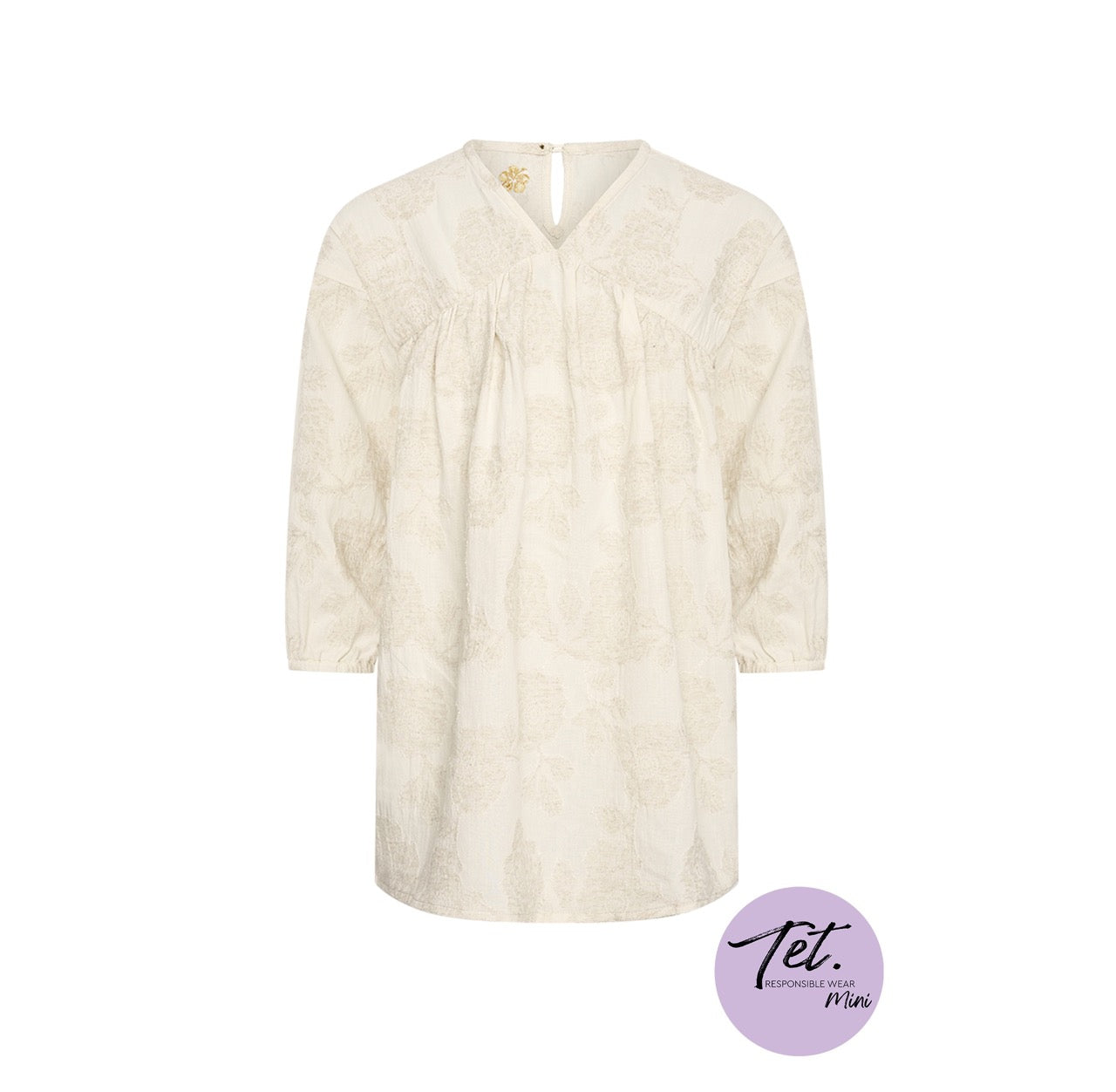 Luna puff dress mini