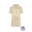 Nusa jumpsuit mini | Beige
