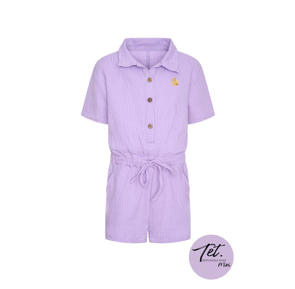 Nusa jumpsuit mini | Lilac