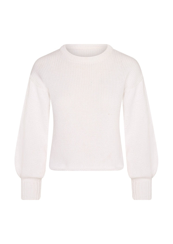 Strickpullover | Cremeweiß