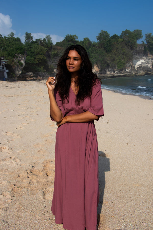 Mari dress | blush rose