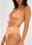 Palau Bikini Bottom Reversible | Orange Zebra
