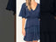 Carmen dress | Dark Blue