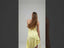 Satin Skirt | Butter yellow
