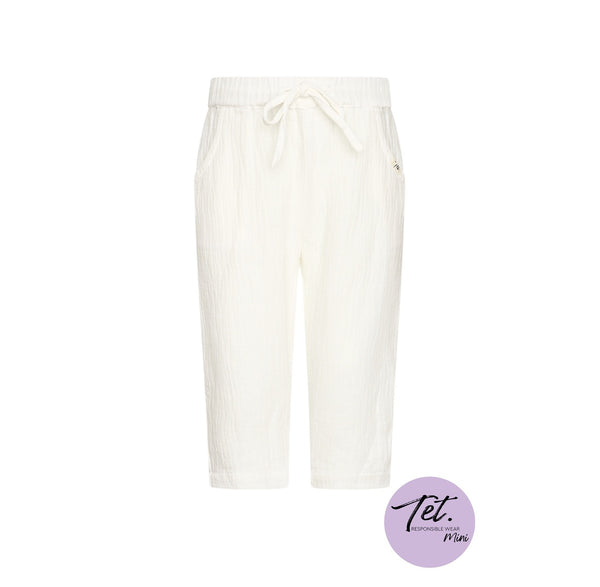 Heliconia pants mini | White